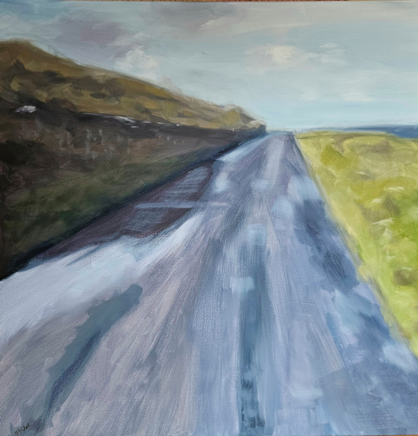 The Road to Dún Aonghasa by Melissa  Z. Clark