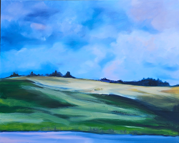 Field in August by Melissa  Z. Clark