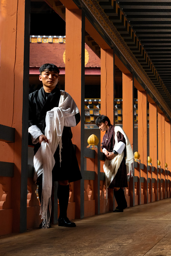 Two Bhutanese Men by George Salter Photography, Image 1.