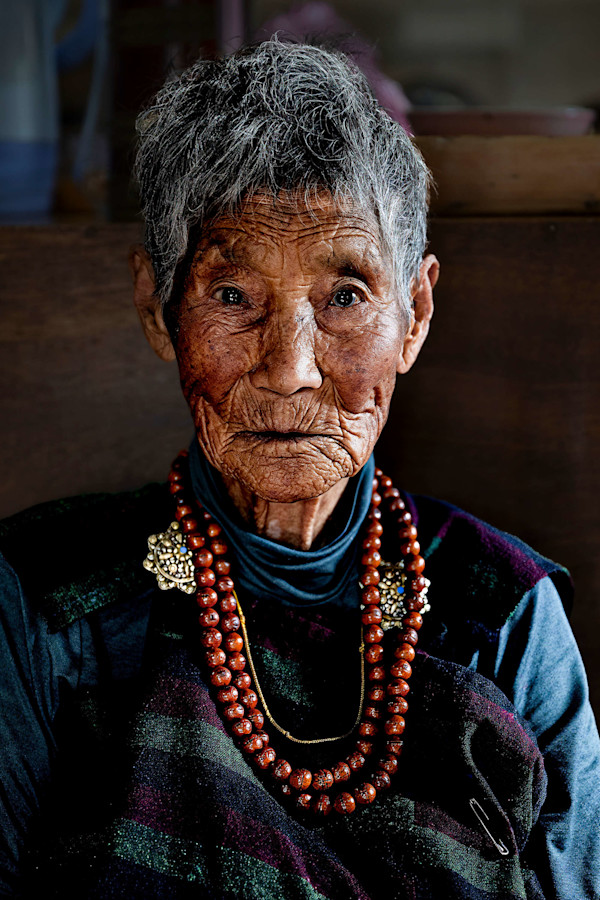 Bhutanese Matriarch by George Salter Photography, Image 1.