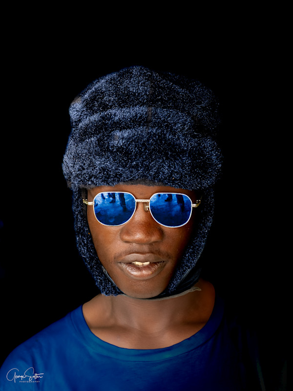 Blue Man by George Salter Photography