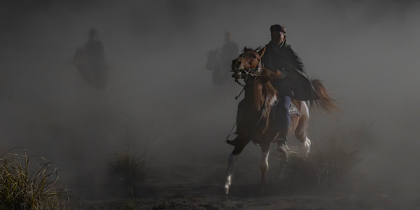 Riding in the Mist by George Salter Photography, Image 1.