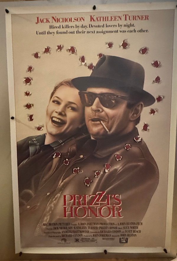 Prizzi's Honor US 1 Sheet 1985