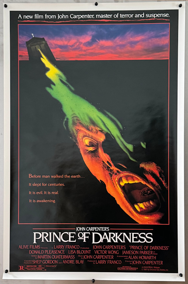 Prince of Darkness,  US 1 sheet, 1987