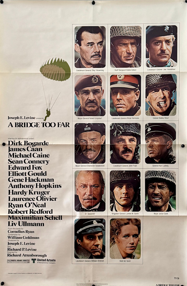 A Bridge Too Far, US 1 Sheet, 1977