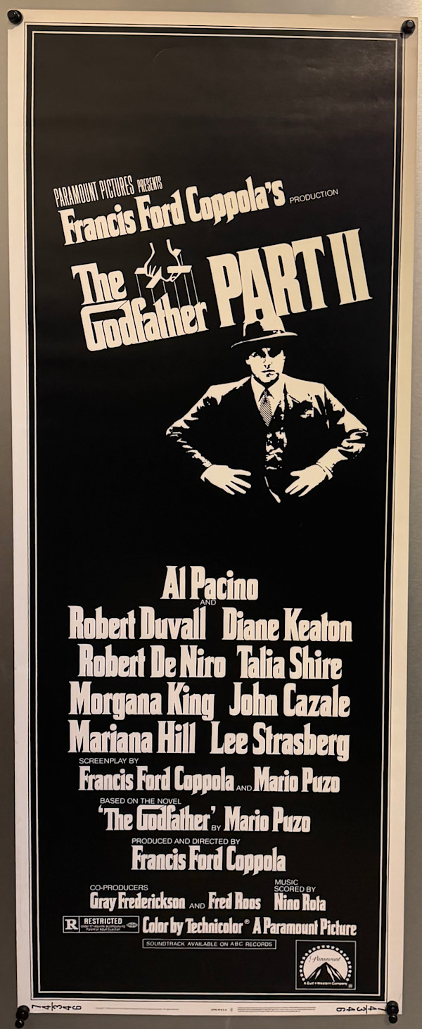 The Godfather Part II US Insert 1974