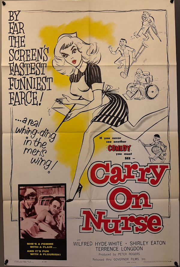 Carry On Nurse: US 1-Sheet1960