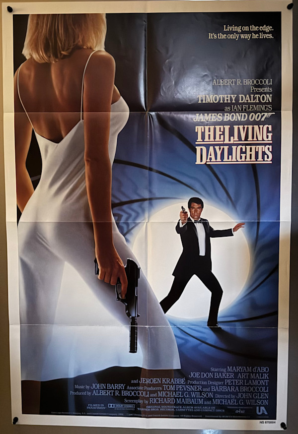 The Living Daylights US 1-Sheet 1987