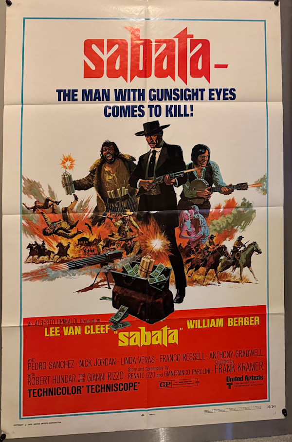 Sabata US 1-Sheet 1970