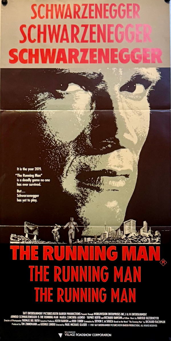 The Running Man Australian Day-bill, 1987