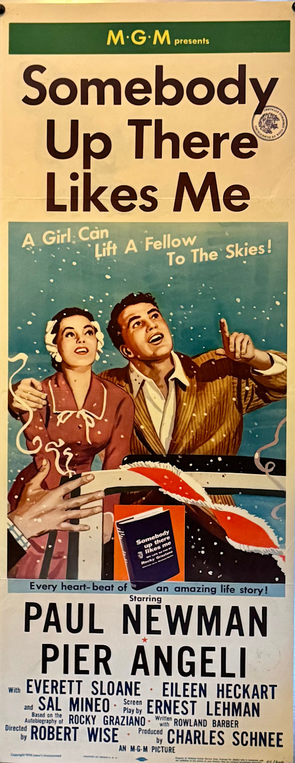 Somebody Up There Likes Me US Insert, 1956