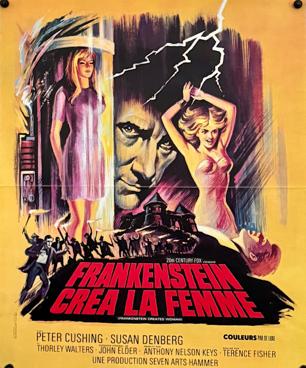 Frankenstein Creates Woman French Petit, 1967