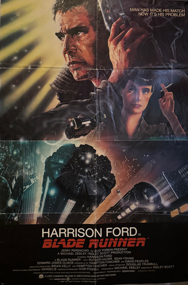 Blade Runner US Poster, 1982 by John Alvin