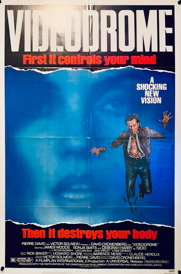 Videodrome US 1-Sheet, 1983