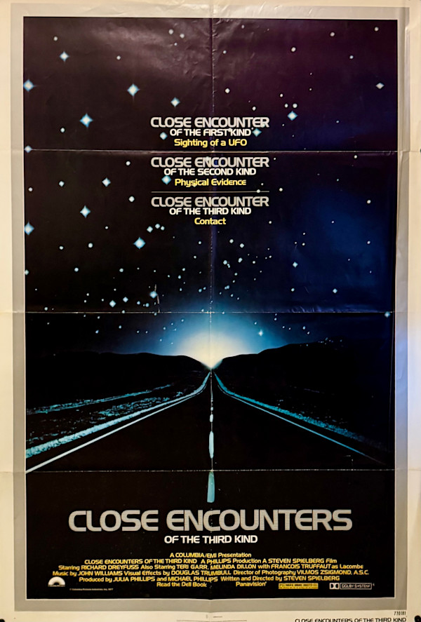 Close Encounters of the Third Kind US 1-Sheet, 1977