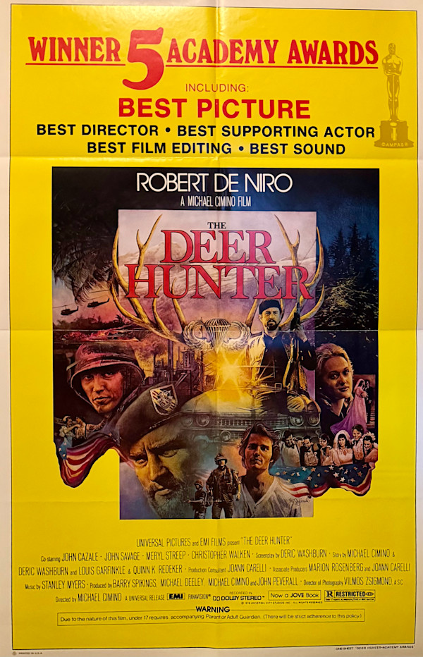 The Deer Hunter US 1-Sheet, 1978