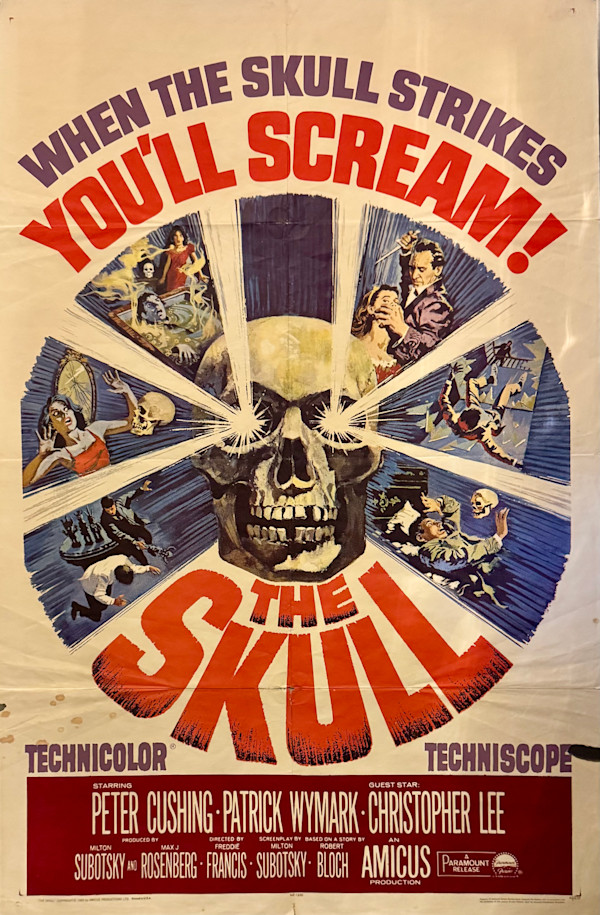 The Skull US 1-Sheet, 1965