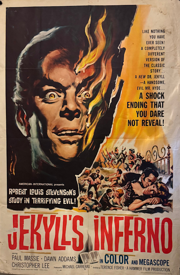 Jekyll's Inferno US 1 Sheet, 1961 by Reynold Brown
