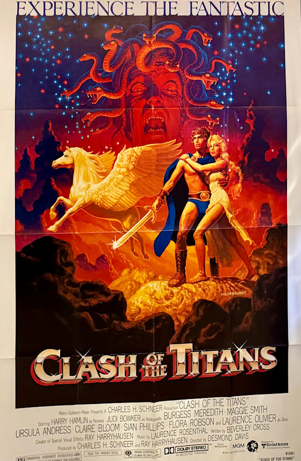 Clash of the Titans US 1-Sheet, 1981 by Tim & Greg Hildebrandt
