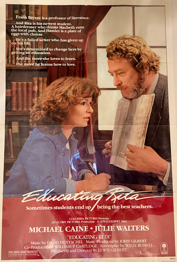 Educating Rita US 1-sheet, 1983