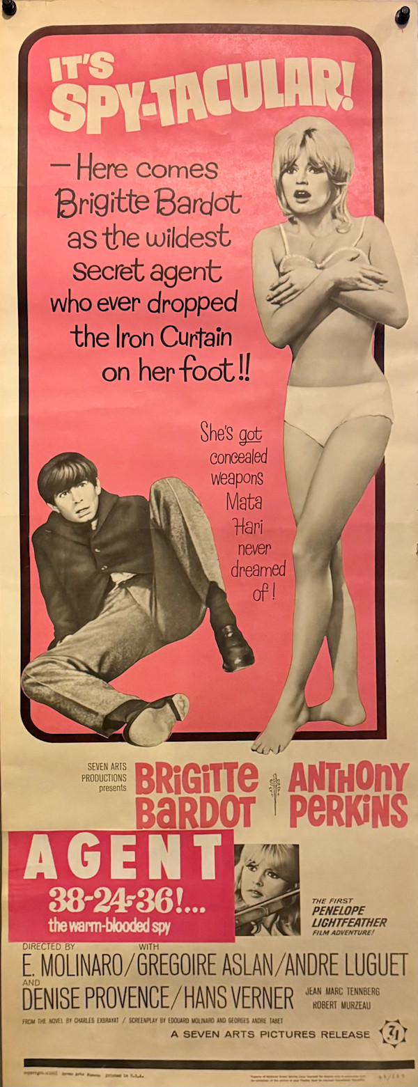 Agent 36-24-36 US Insert, 1964