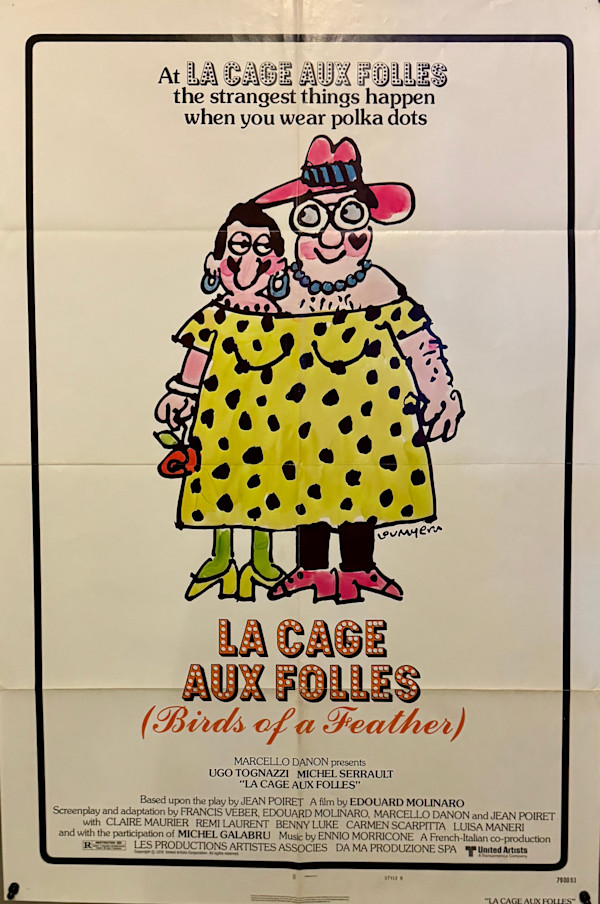 La Cage Aux Folles US 1-Sheet, 1979 by Lou Myers