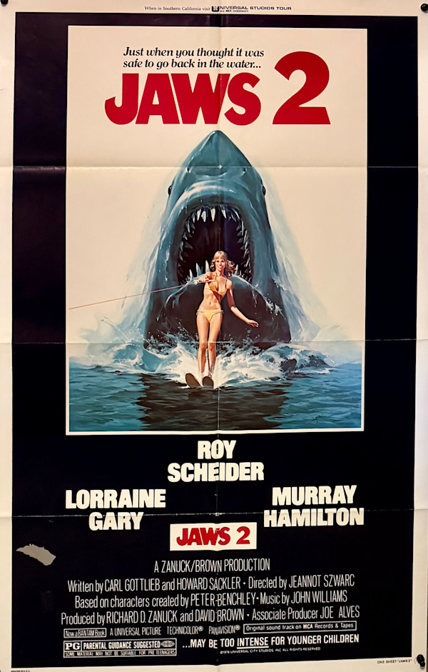 Jaws 2 US 1-Sheet, 1978