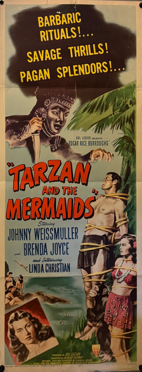 Tarzan and the Mermaids US Insert, 1948