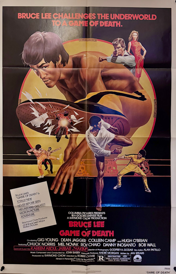 Game of Death US 1-Sheet, 1979 by Bob Gleason