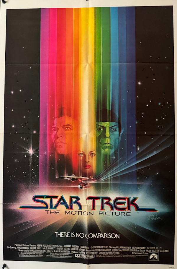 Star Trek: The Motion Picture, 1979 One Sheet by Bob Peak, Image 1.