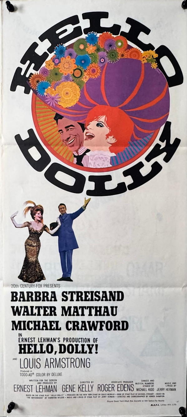 Hello, Dolly! 1969. Australian Daybill