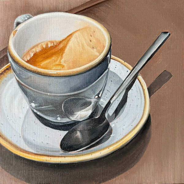 Coffee in London by Lindsay Shillington