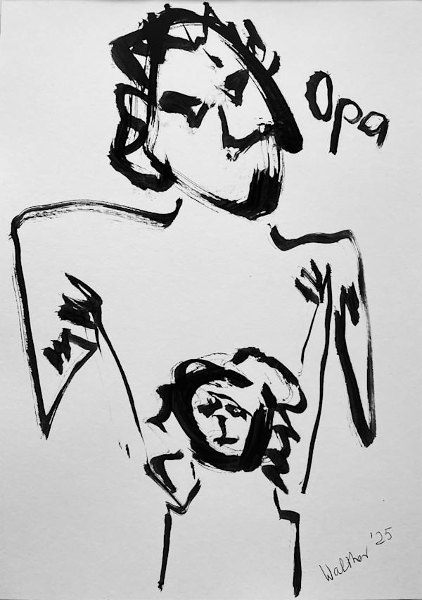 Images of Grandpa (I) by Susanne Cäcilie Walther