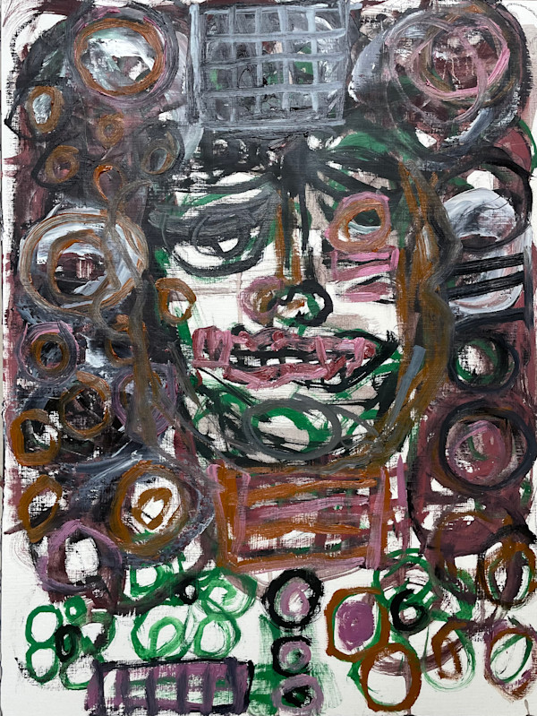 Head of Narges Mohammadi by Susanne Cäcilie Walther, Image 1.
