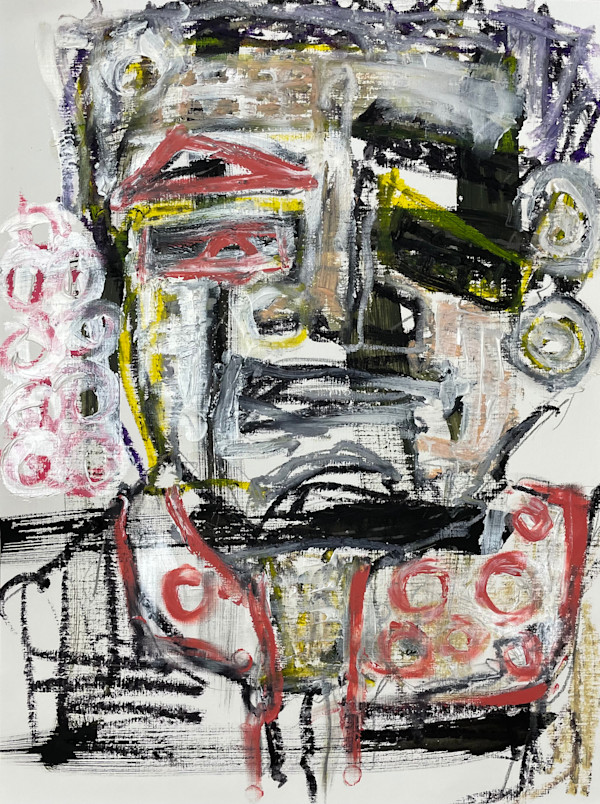 Head of Haruki Murakami by Susanne Cäcilie Walther, Image 1.