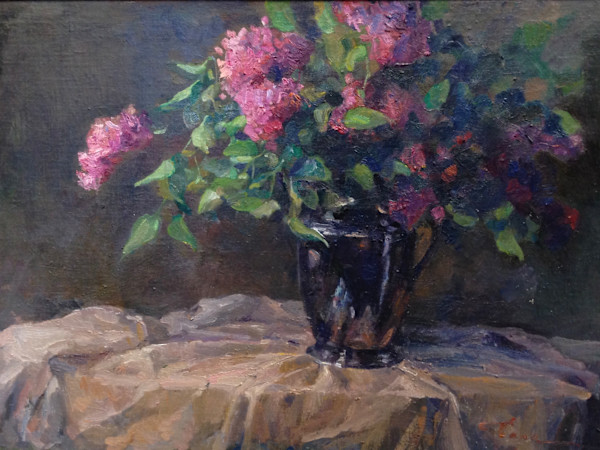 Lilacs in Silver by Shauna Shane, Image 1.