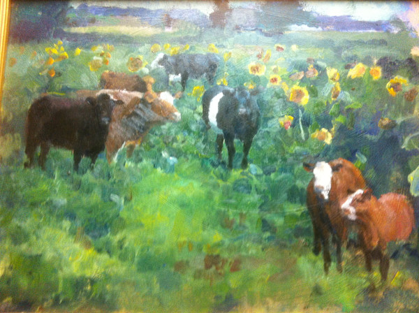 In the Sunflowers by Shauna Shane