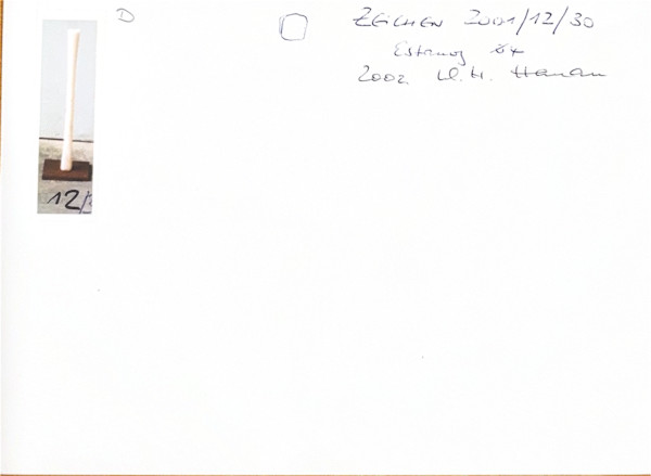 Zeichen 2001-12-30 by Gisela Weber