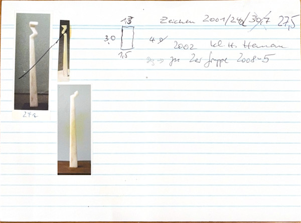 Zeichen 2001-24a-27,5 by Gisela Weber