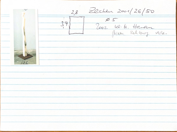 Zeichen 2001-26-50 by Gisela Weber