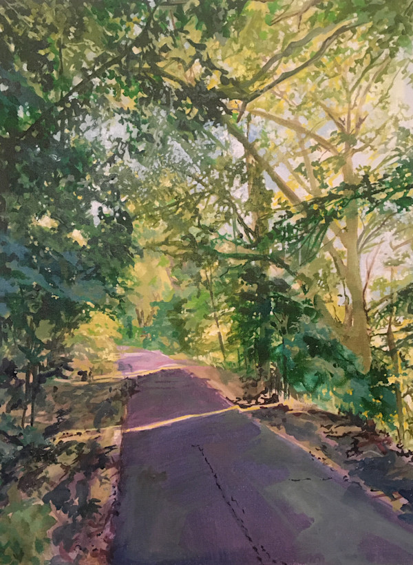 Hackney Path in July by Sarah Dee Barrett