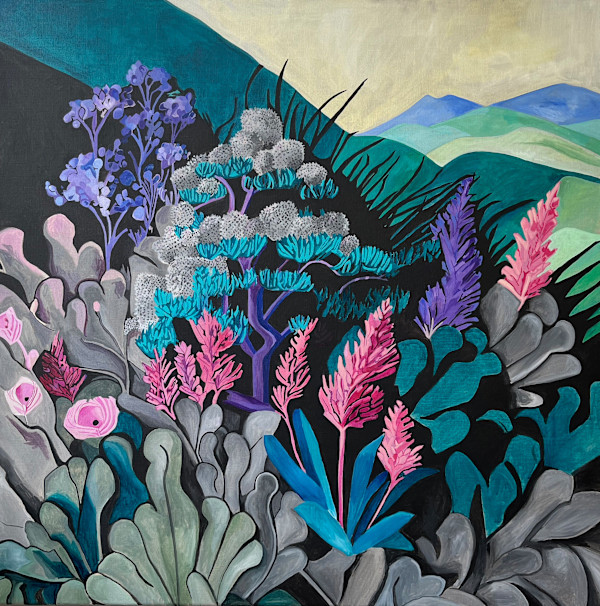 Psychedelic Landscapes: Mountains by Sarah Dee Barrett