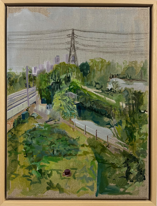 Small Pylon View by Sarah Dee Barrett