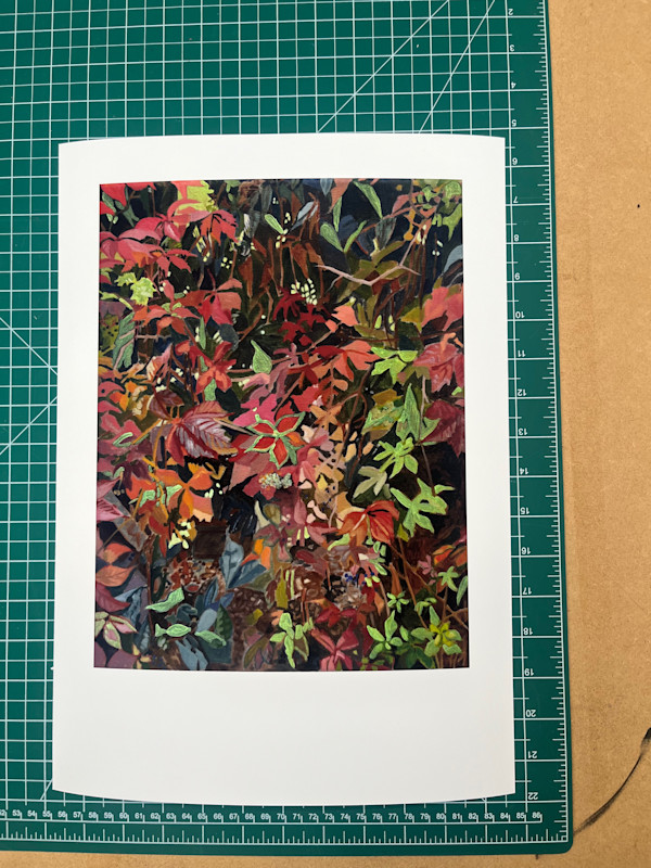 Rainbow Thicket (Iridescent Paint) 1/50 by Sarah Dee Barrett