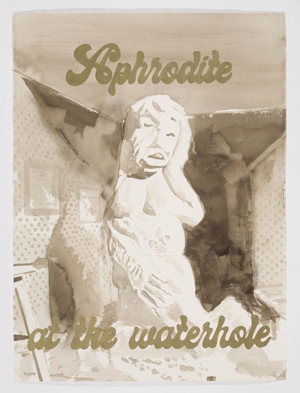 Aphrodite at the Waterhole by Stieg Persson