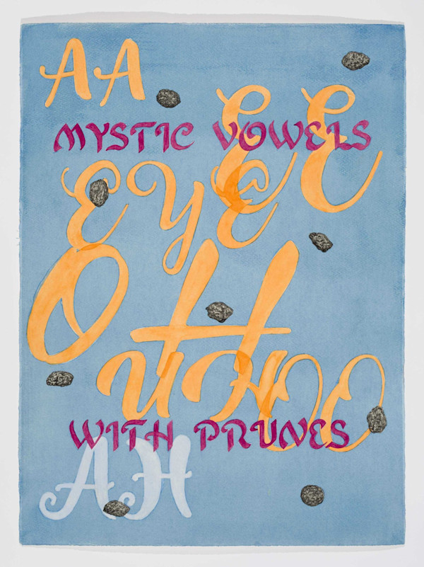 Mystic Vowels with Prunes by Stieg Persson