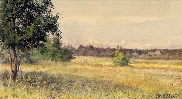 Campo di fiori by Vladimir Ivanovich Bejer