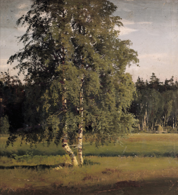 Due betulle by Nikolaj Nikanorovich Dubovskoij