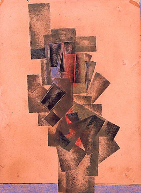 Figura suprematista by Kazimir Severinovich Malevich