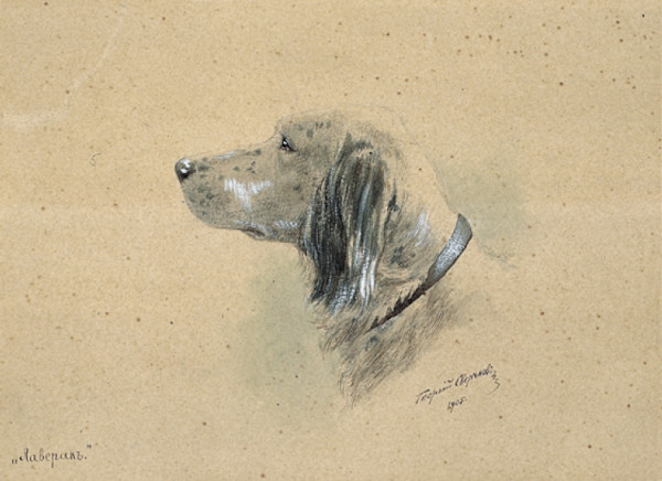 Il cane Laverak by Georgij Sverchkov